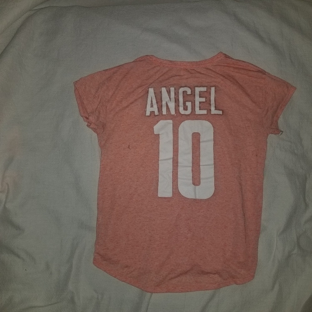 Victoria's Secrete Angel 10 burnout shirt B5